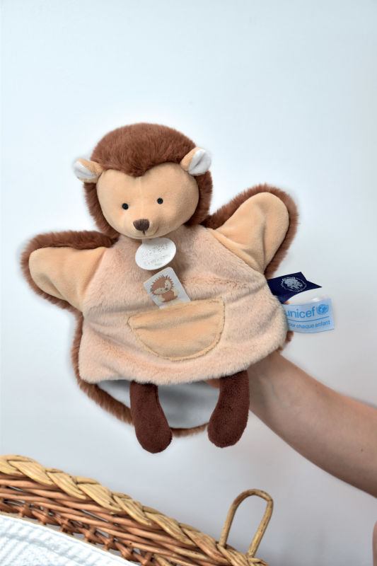  - unicef - comforter handpuppet hedgehog 